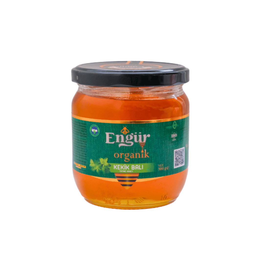 Engür Organik Süzme Kekik Balı 500 gr