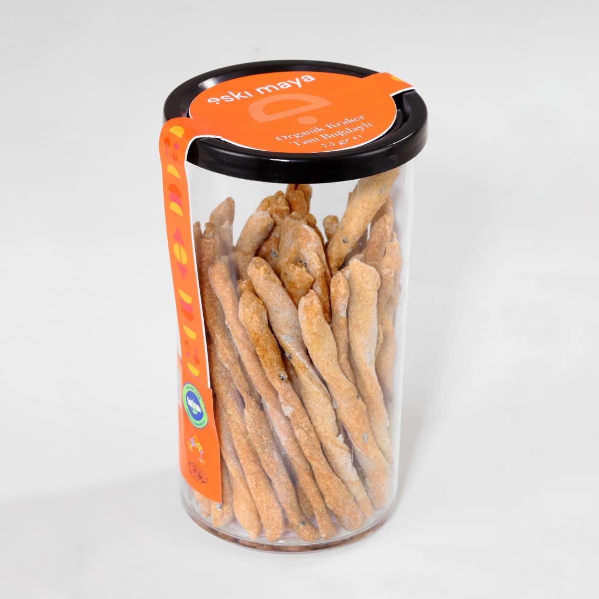 Eski Maya - Organik Tam Buğdaylı Kraker 100 gr