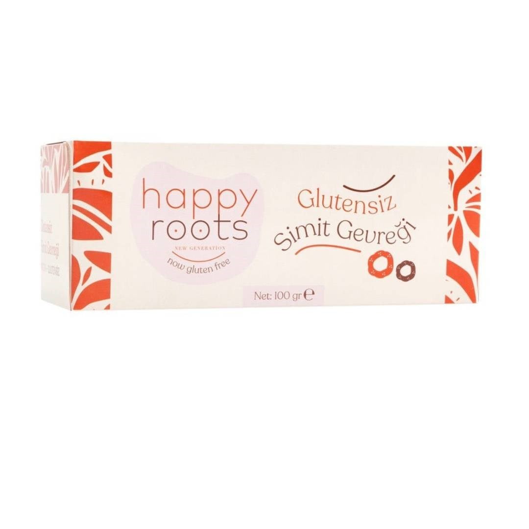 Gevreği Glutensiz Simit Gevreği 100 gr - Happy Roots