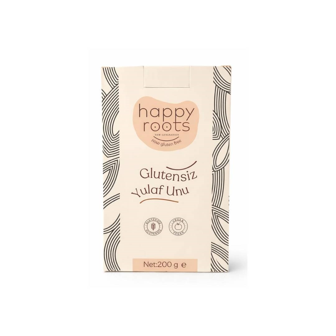 Glutensiz Yulaf Unu 200 gr - Happy Roots