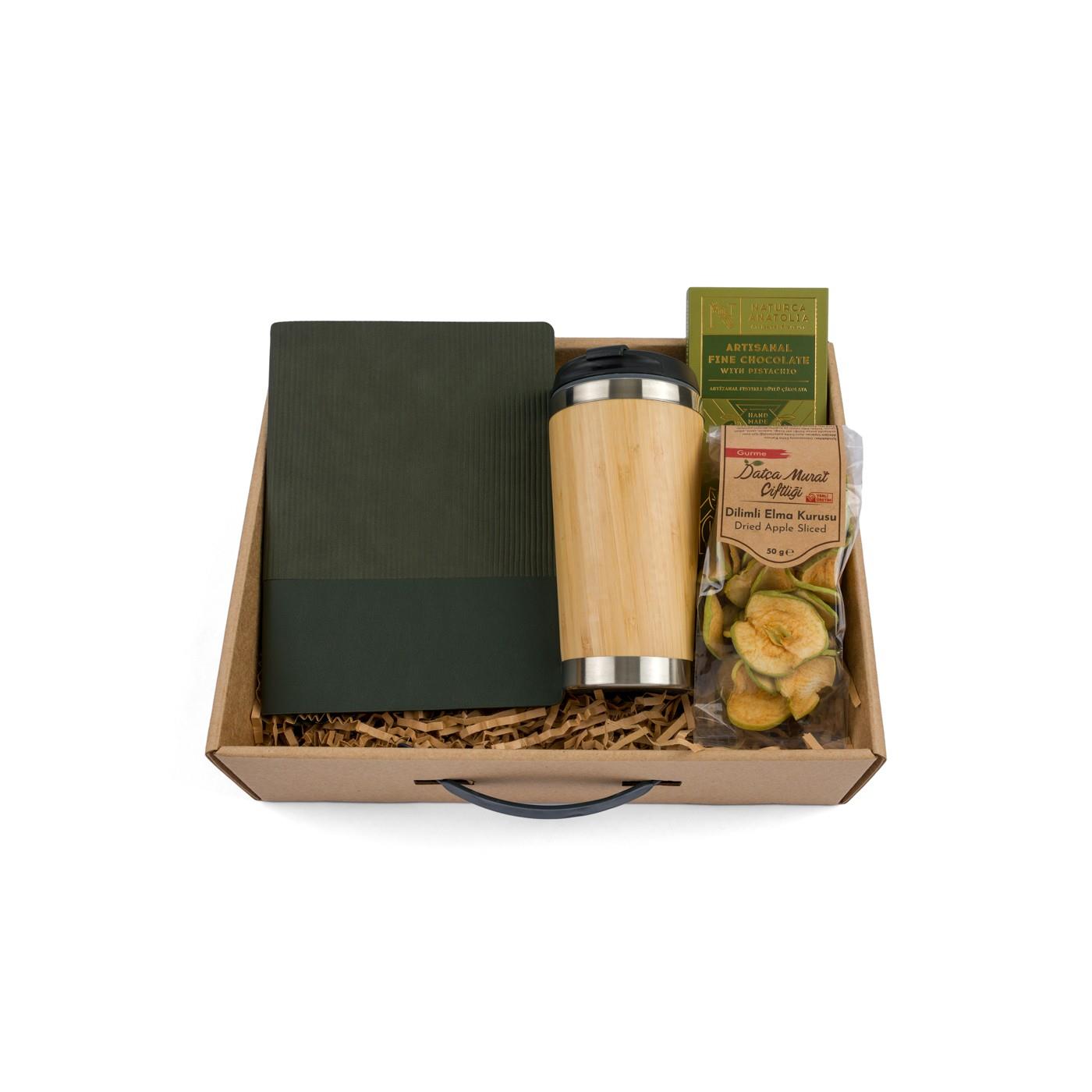 Hediye Kutusu – Ofise Hoş Geldin Yeşil Set