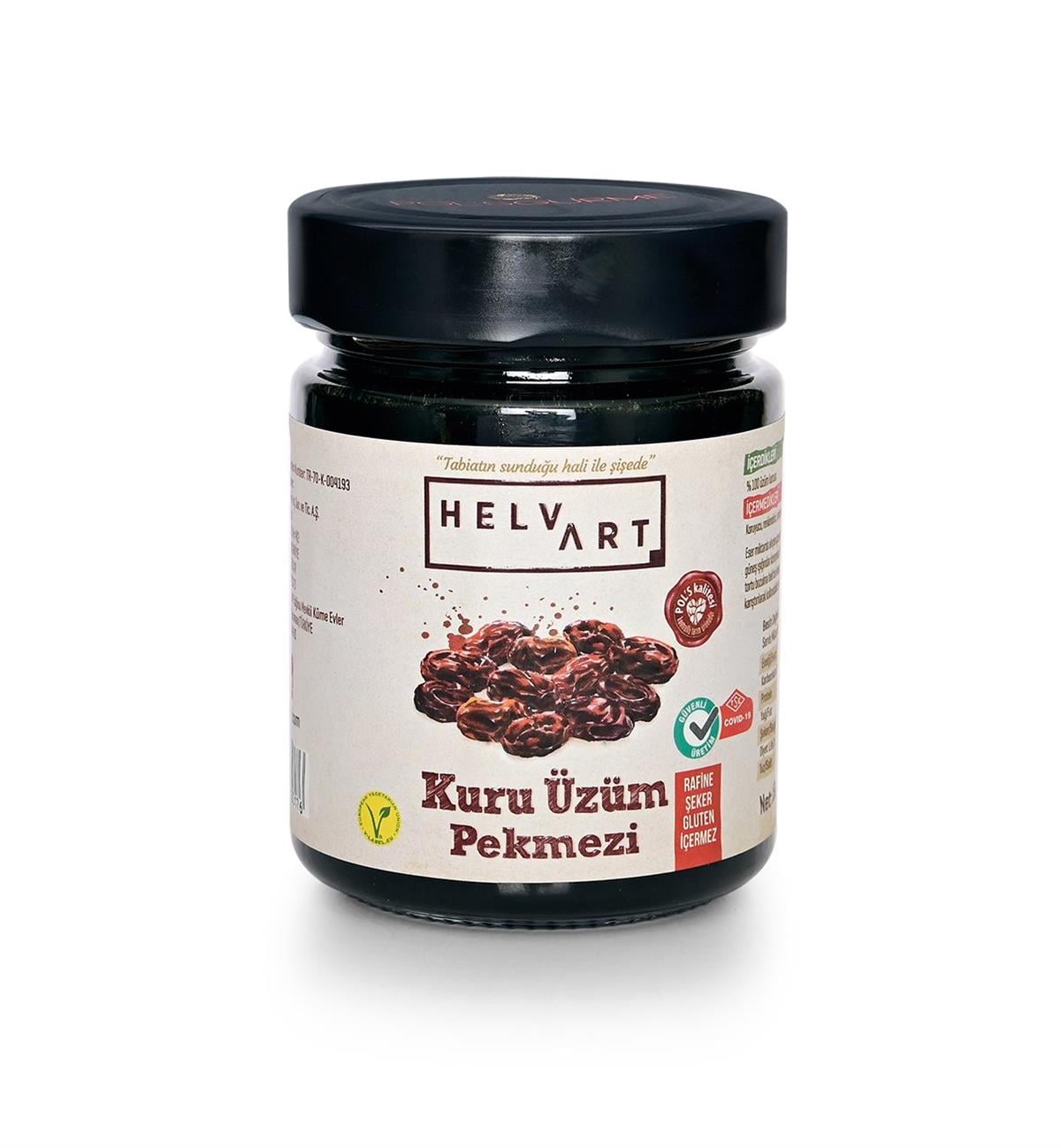 Helvart-%100 Doğal Katkısız , Üzüm Pekmezi 350 gr