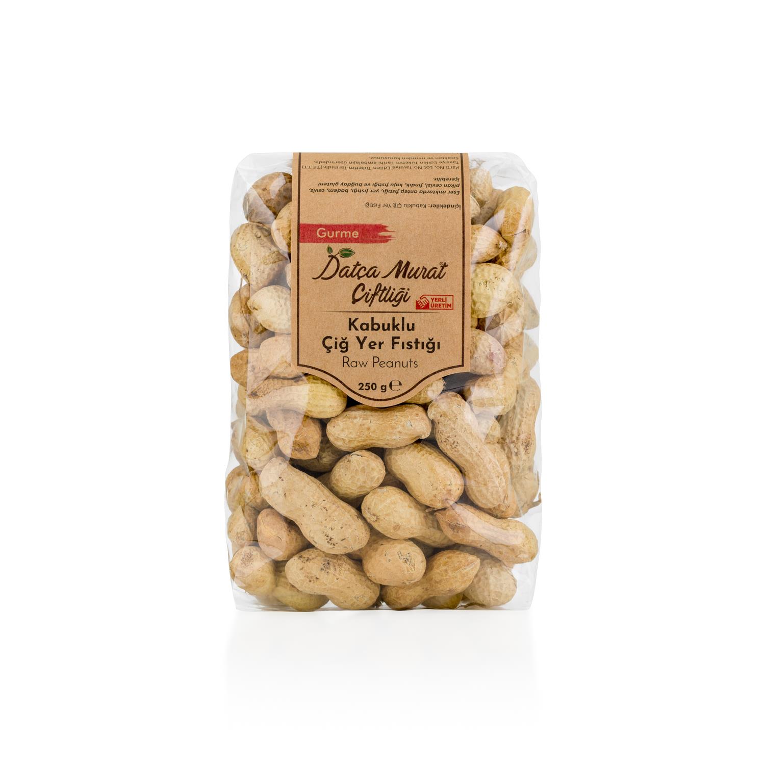 Kabuklu Çiğ Yer Fıstığı 250 gr
