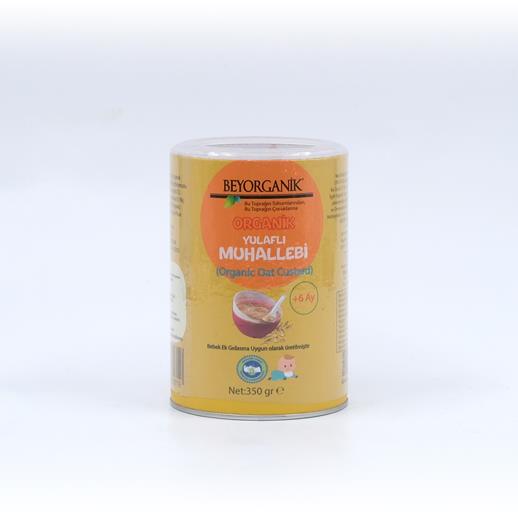 Organik Ek Gıda Keçiboynuzlu Yulaflı Muhallebi 350 gr - Beyorganik