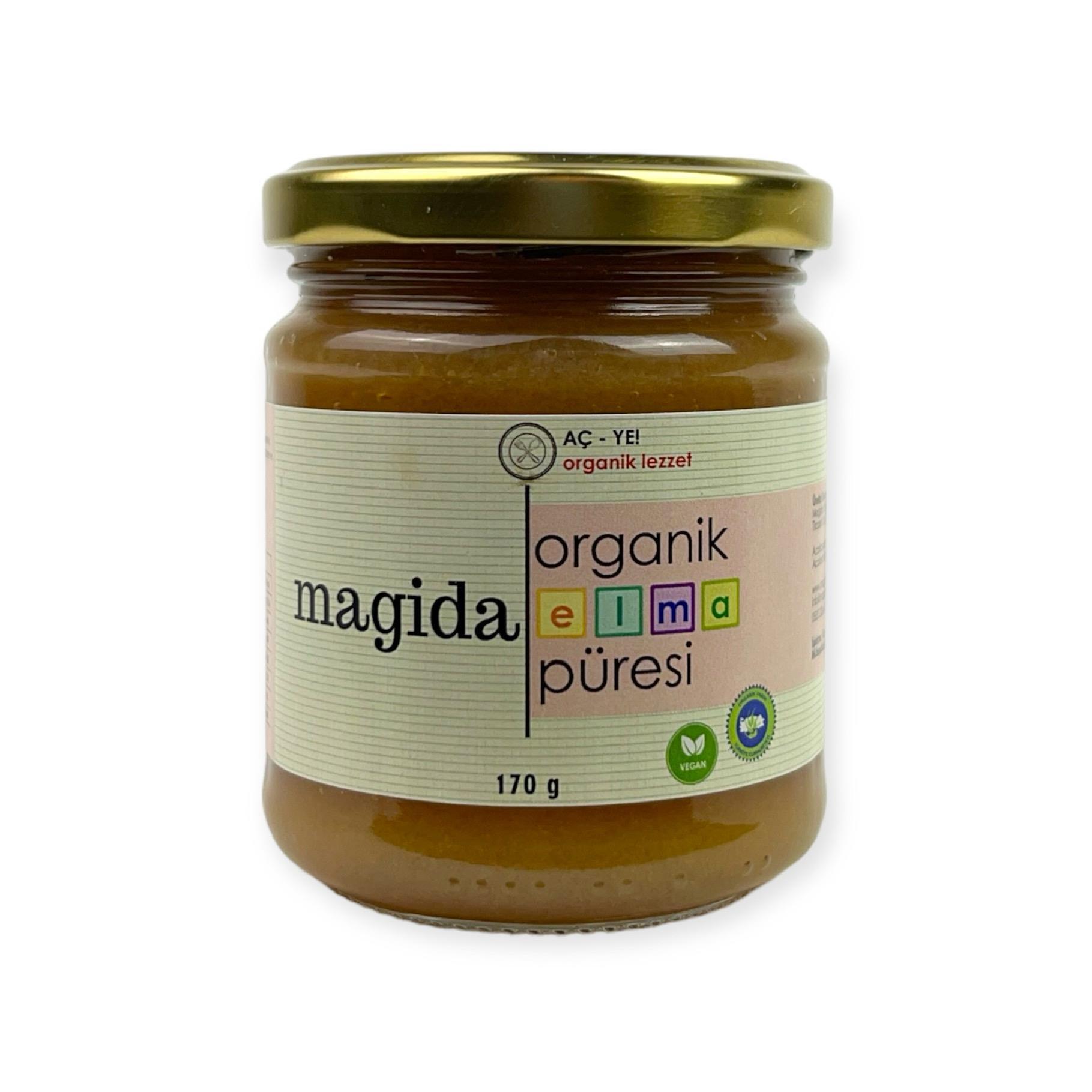 Organik Elma Püresi 170 gr - Magida