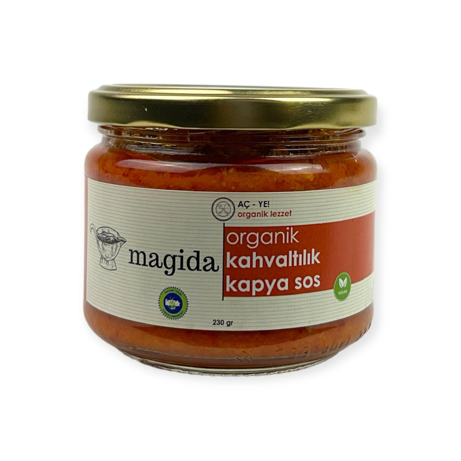 Organik Kahvaltılık Kapya Sosu 230 gr - Magida