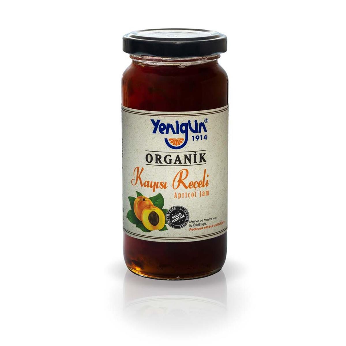 Organik Kayısı Reçeli 290 gr - Yenigün