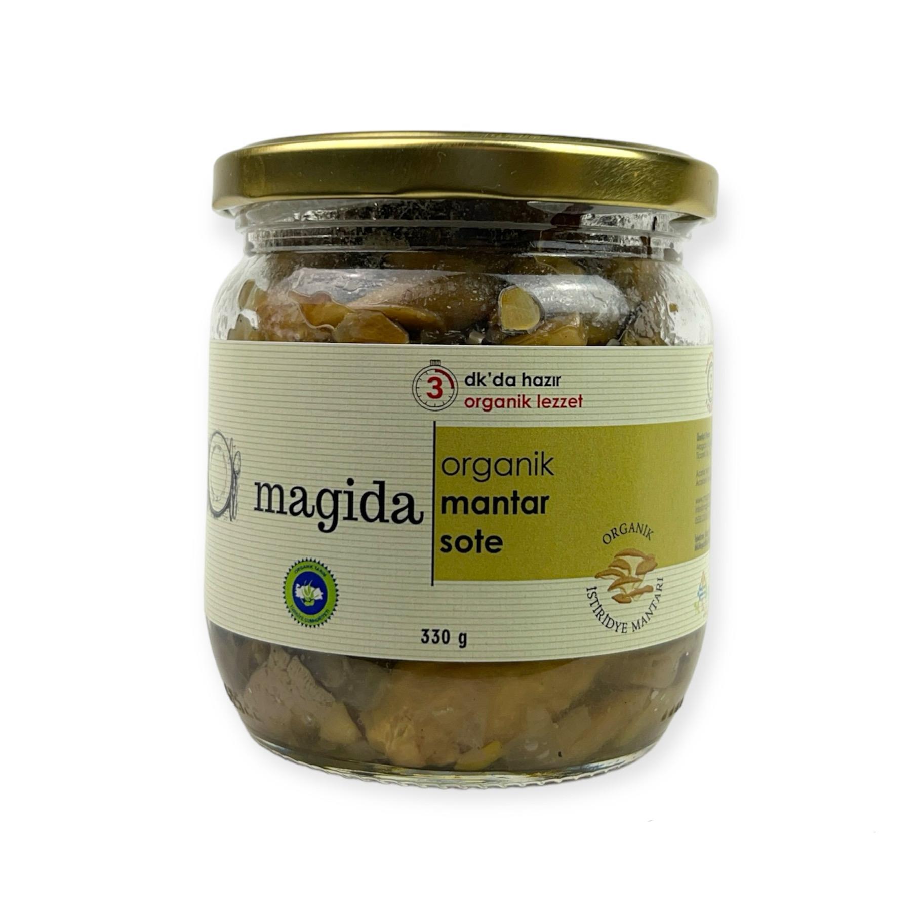 Organik Mantar Sote 330 gr - Magida