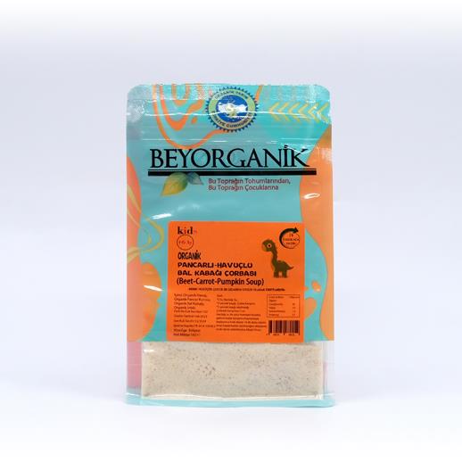 Organik Pancarlı Havuç Balkabak Çorbası 200 gr - Beyorganik