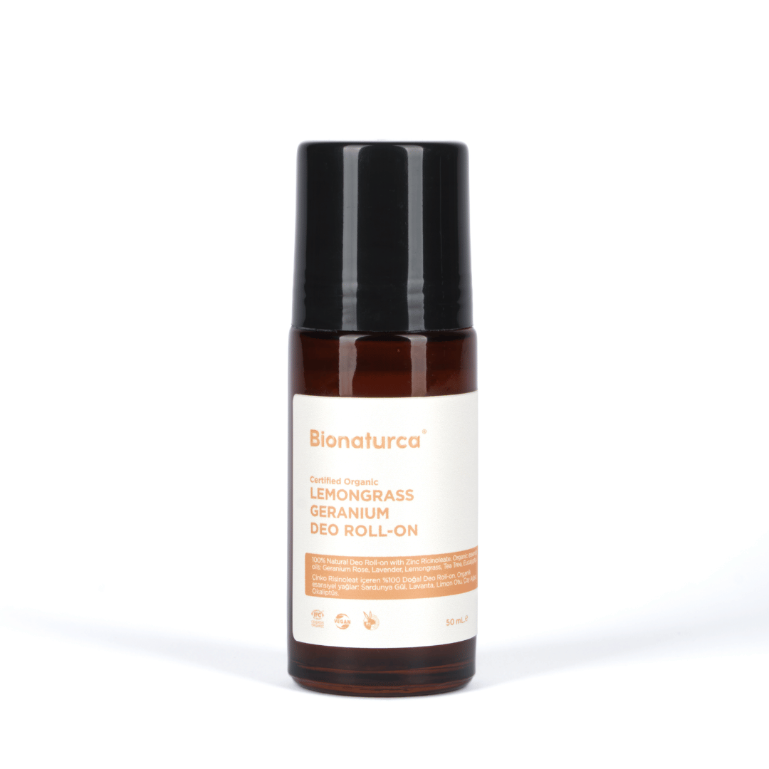 Organik Sertifikalı Limon Otu & Sardunya Deo Roll-On 50 ml - Bionaturca