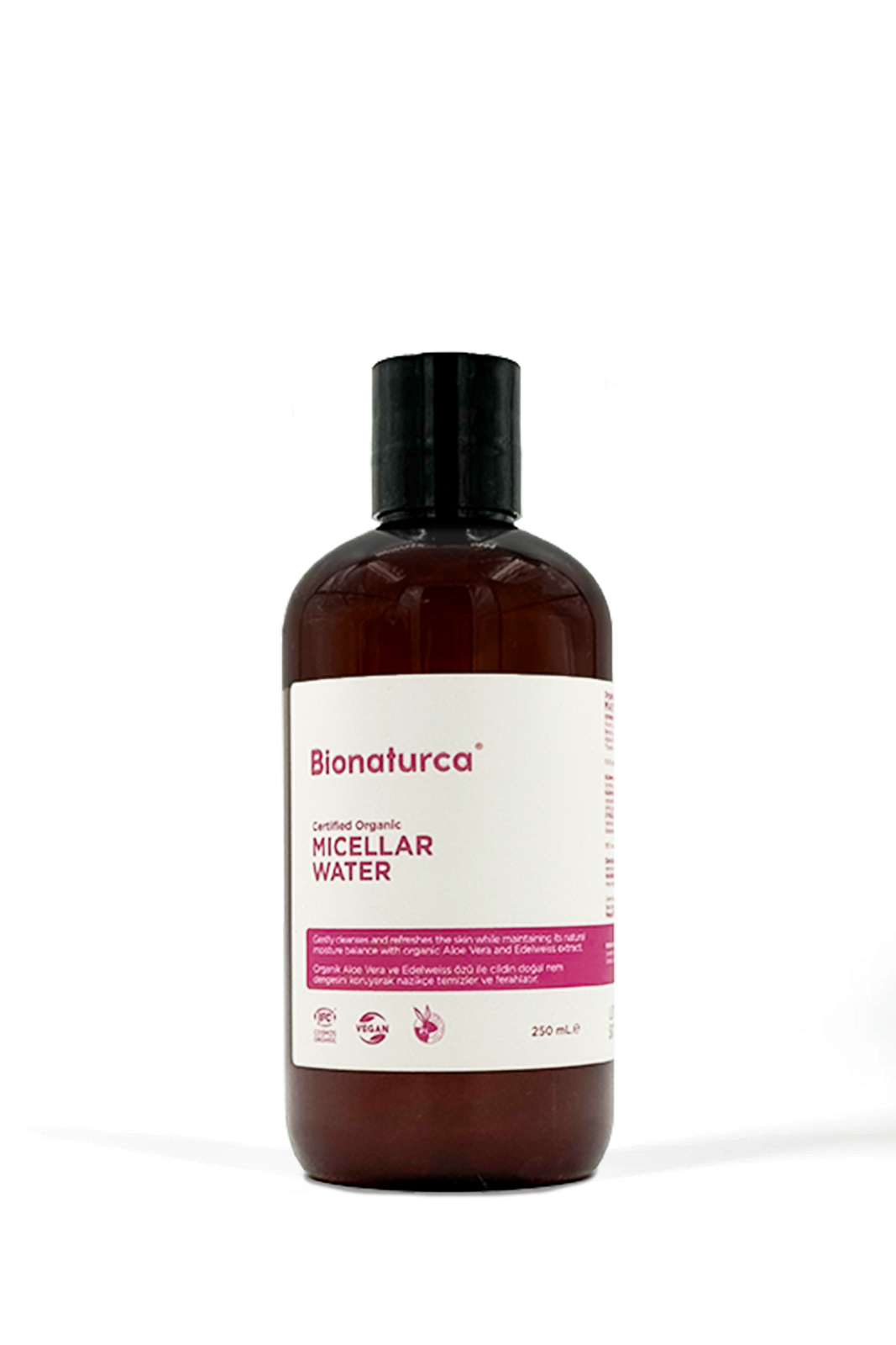 Organik Sertifikalı Makyaj ve Yüz Temizleme Suyu  250 ml - Bionaturca