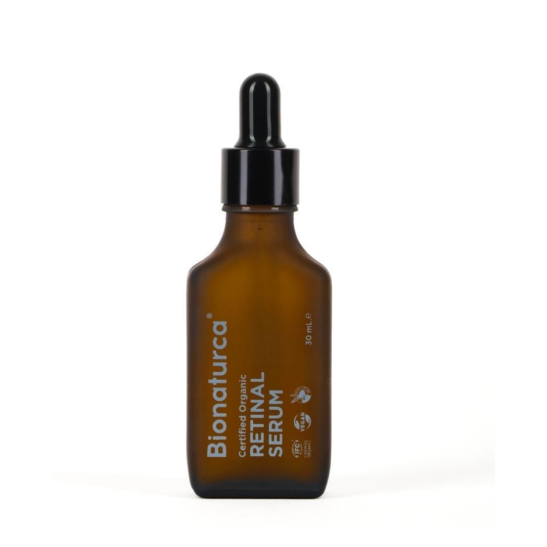 Organik Sertifikalı Retinal Yenileyici Yüz Serumu 30 ml-Bionaturca