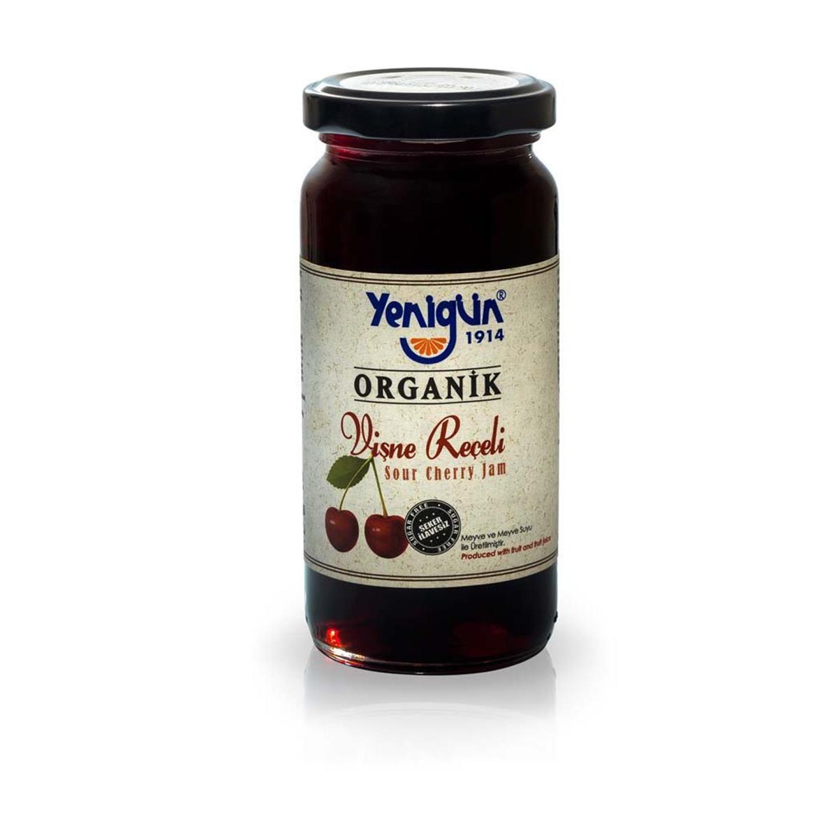 Organik Vişne Reçeli 290 gr - Yenigün