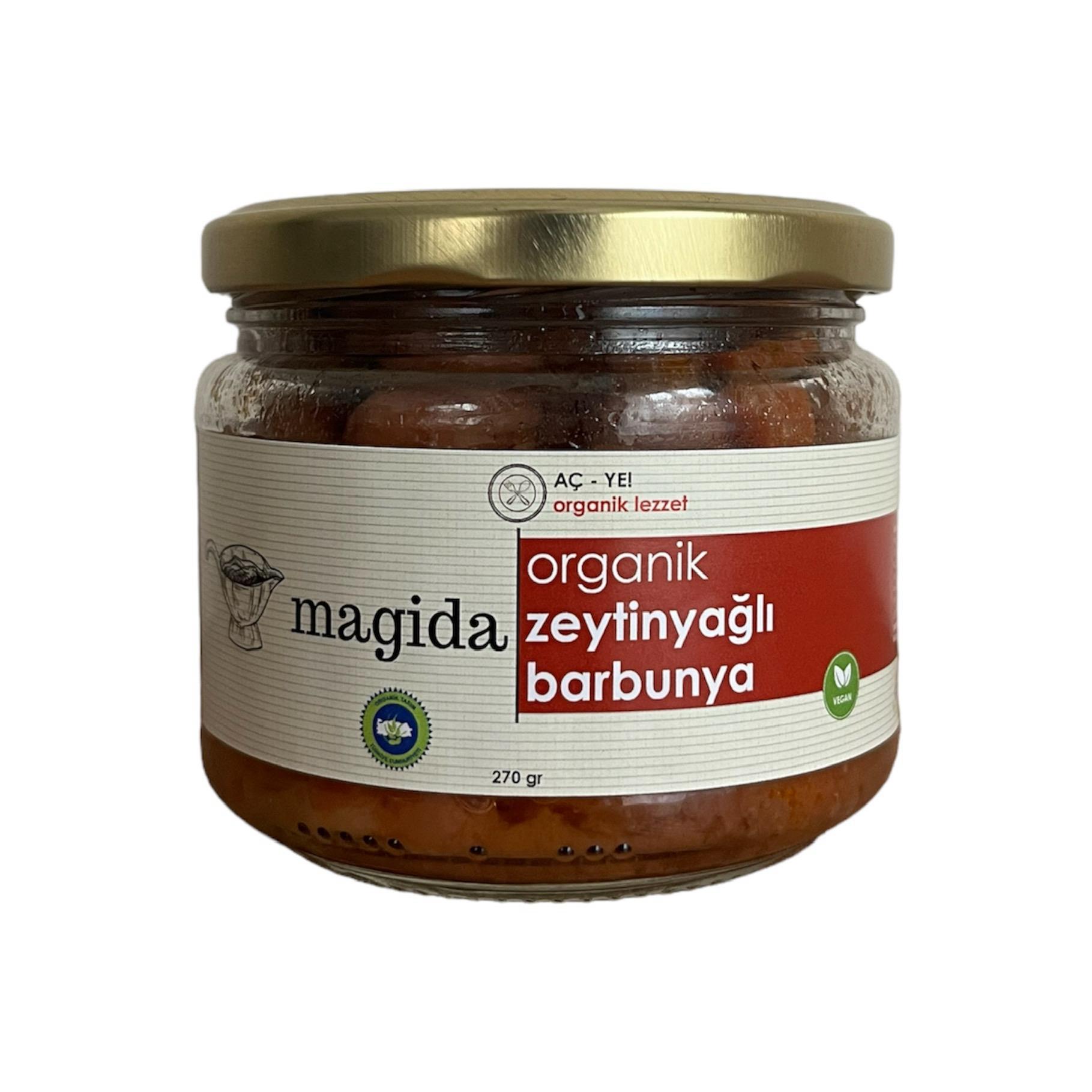 Organik Zeytinyağlı Barbunya 270 gr - Magida