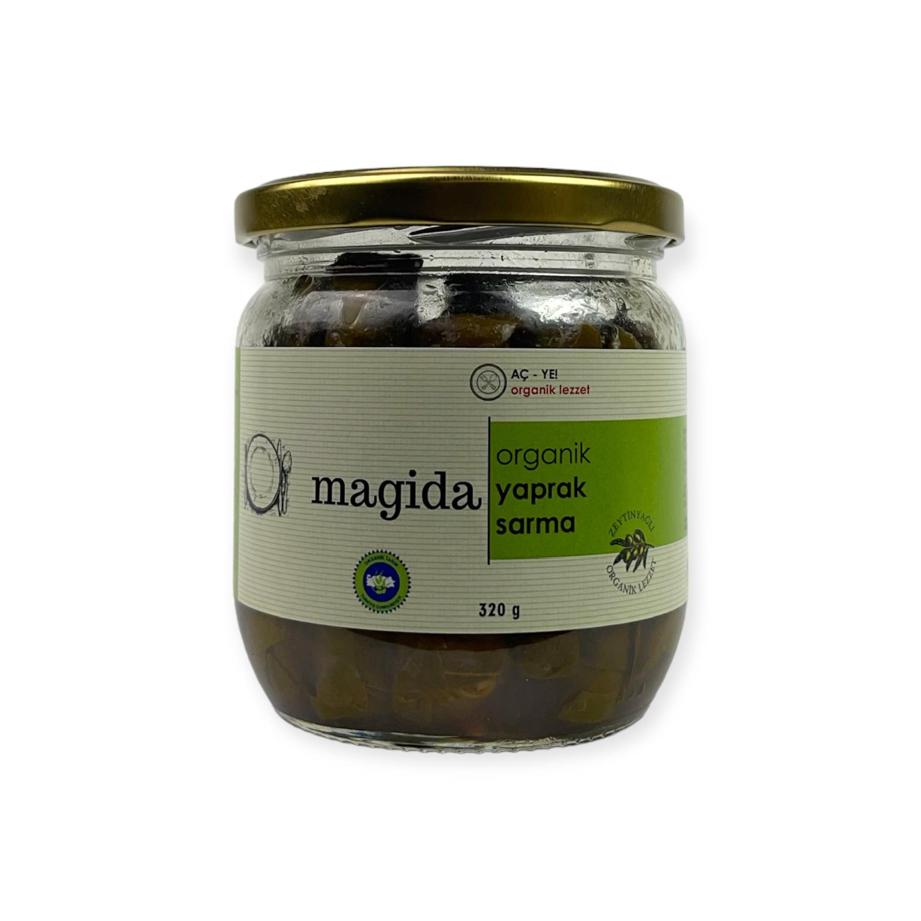 Organik Zeytinyağlı Yaprak Sarma 380 gr - Magida