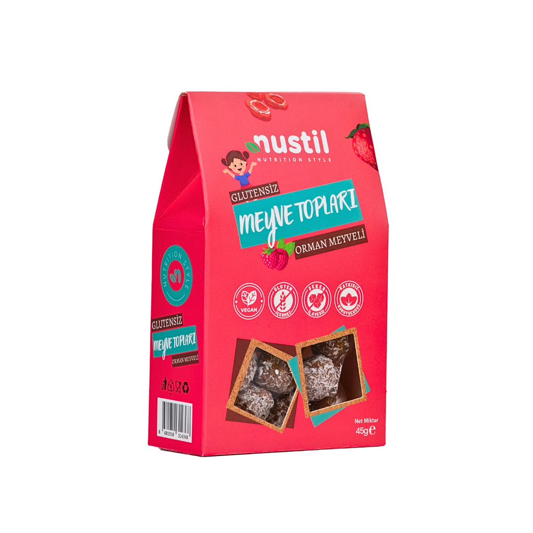 Orman Meyveli Meyve Topları 45 gr - Nustil