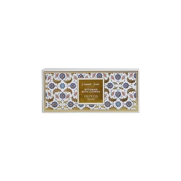 Osmanlı 2 Li Set 1X250 gr Sabun+1X100 gr Toz Desen 1 - Olivos