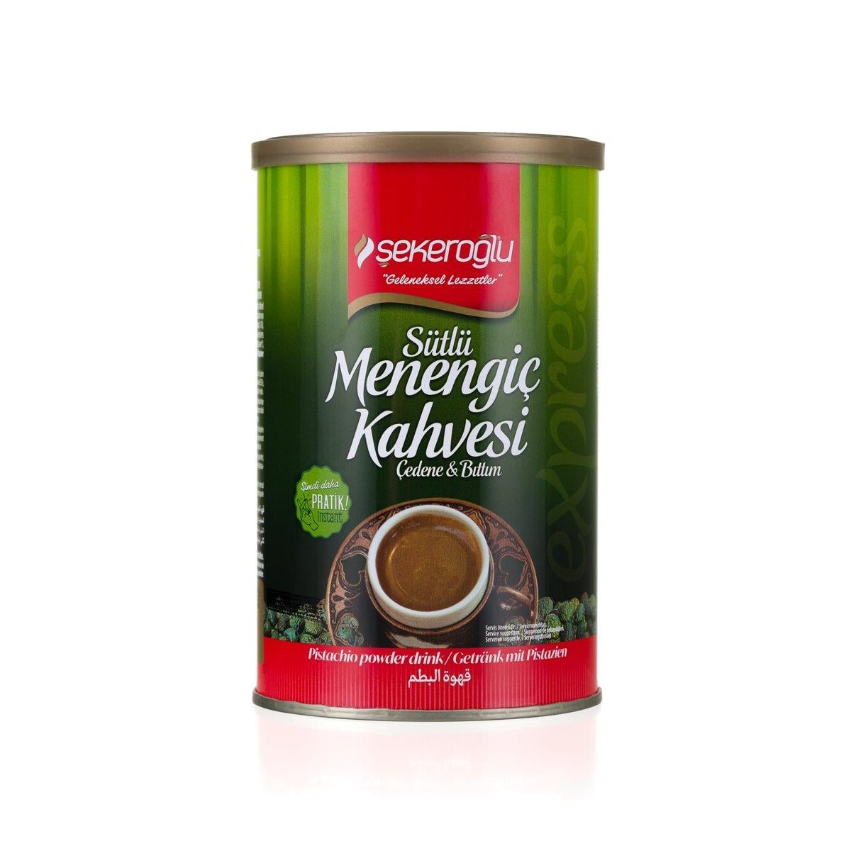 Sütlü Menengiç Kahvesi Teneke Kutu 250 gr - Şekeroğlu