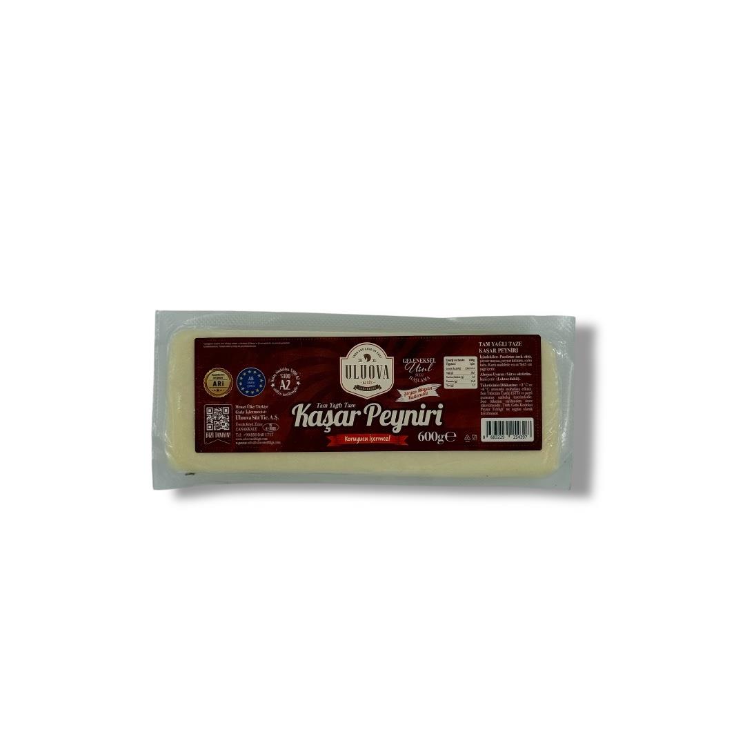 Tam Yağlı Taze Kaşar Peynir 600 gr - Uluova