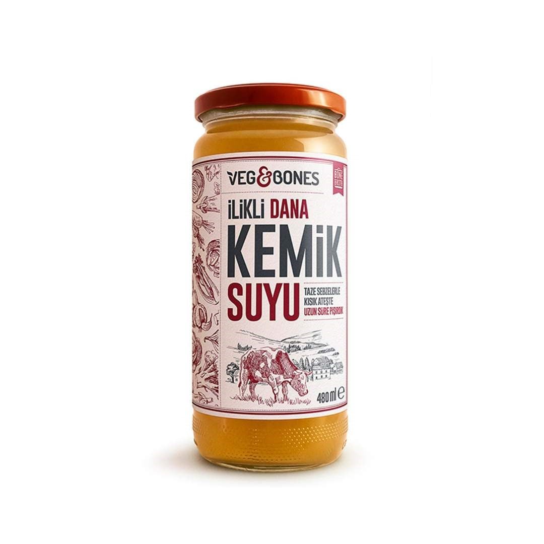 Veg&Bones Dana İlikli Kemik Suyu 480 ml