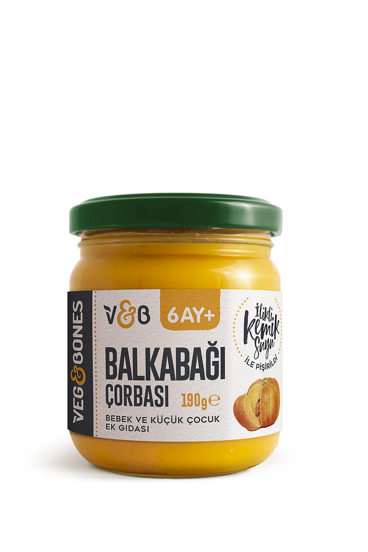 Veg&Bones Kemiksulu Balkabağı Çorbası 190 gr