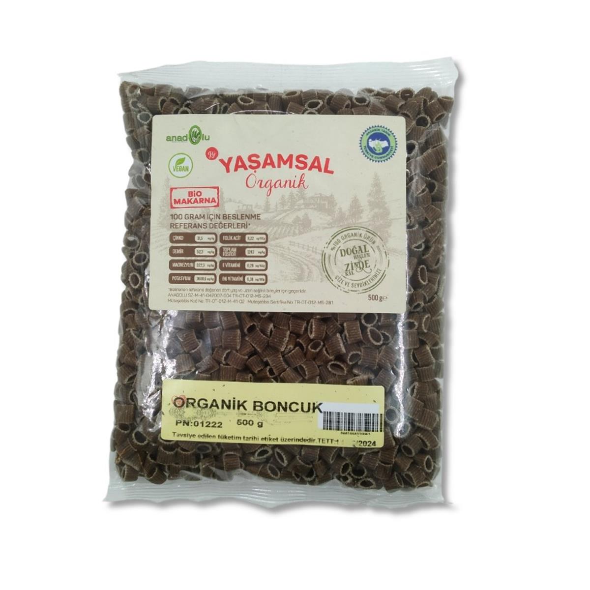Yaşamsal organik-Tam Buğday Boncuk 500 gr