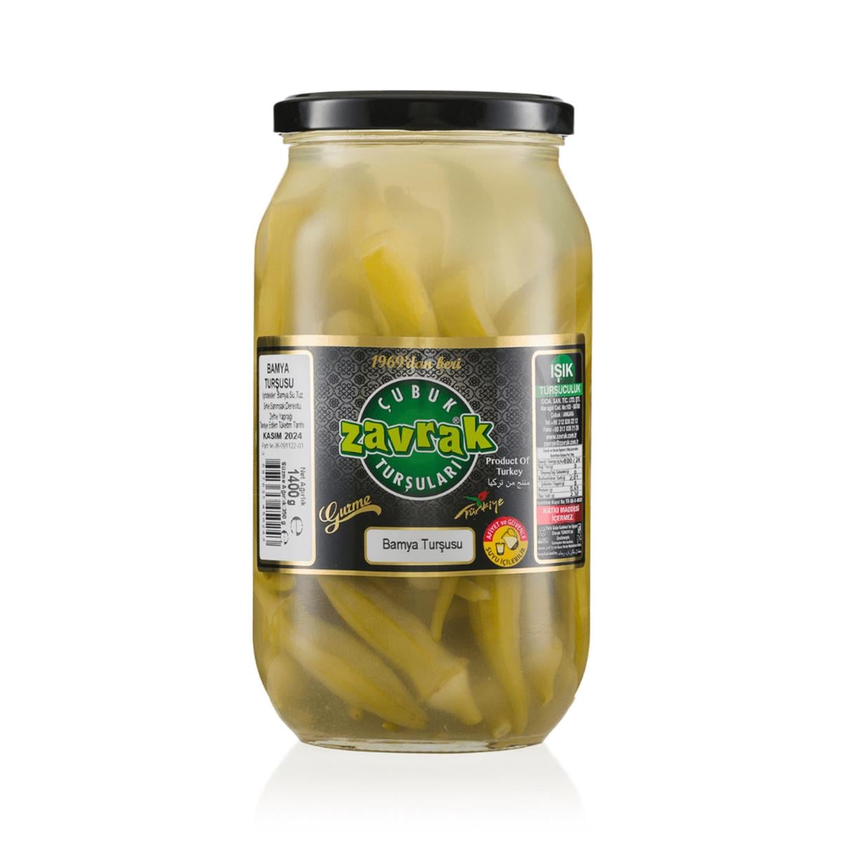 Zavrak Naturel Bamya Turşusu