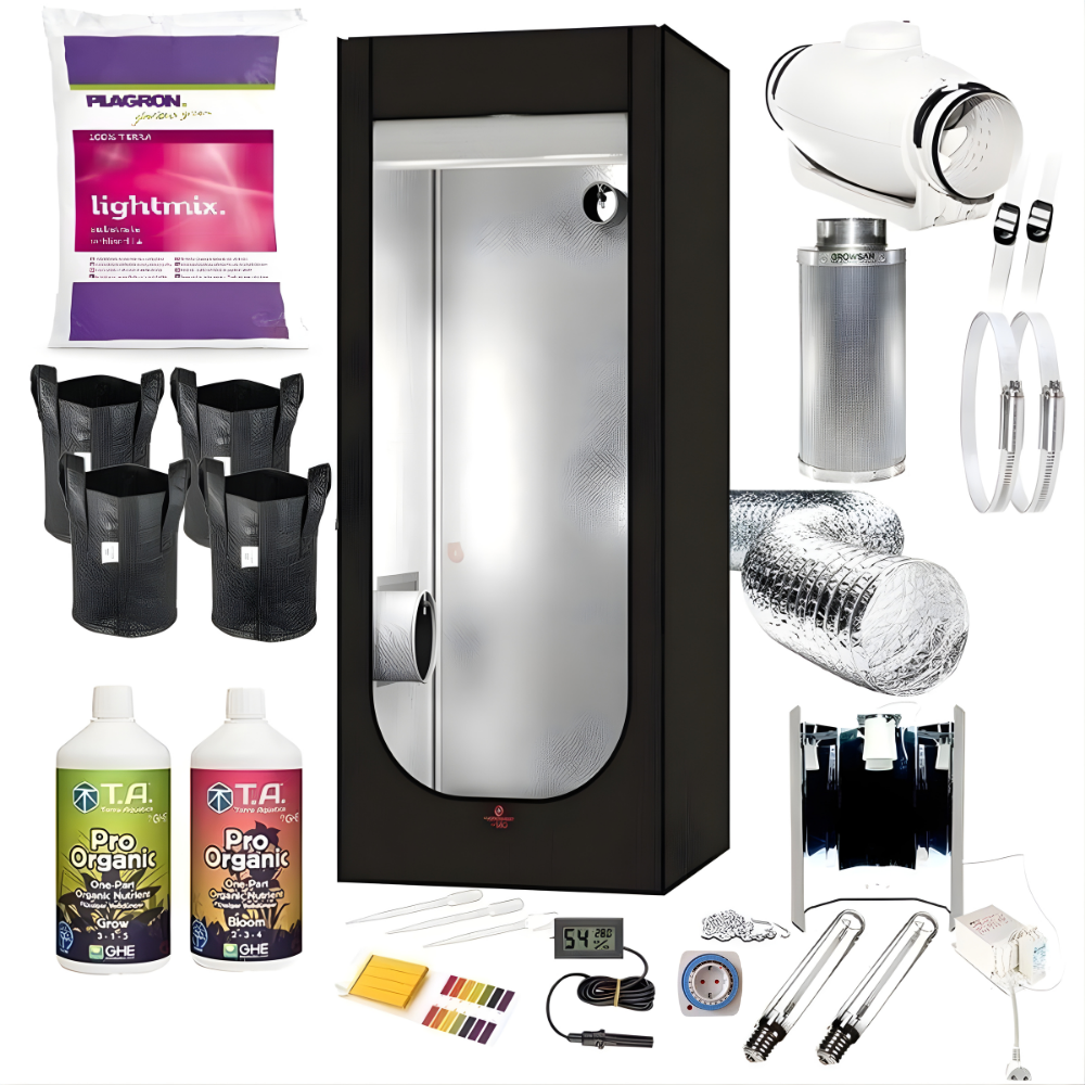  80x80x180 Hydro Shoot Kabin Set (Organik)