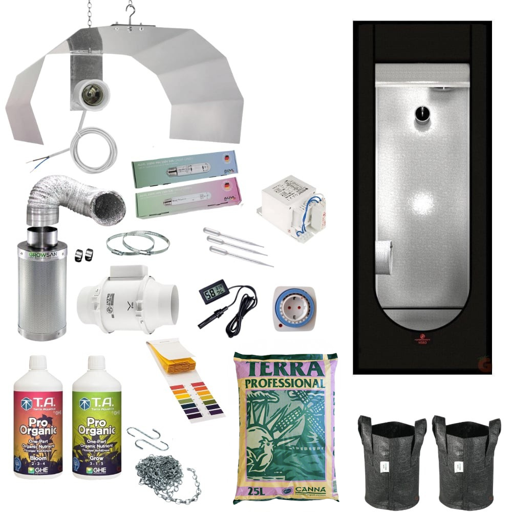 60x60x160 Hydro Shoot Kabin Set (Organik)