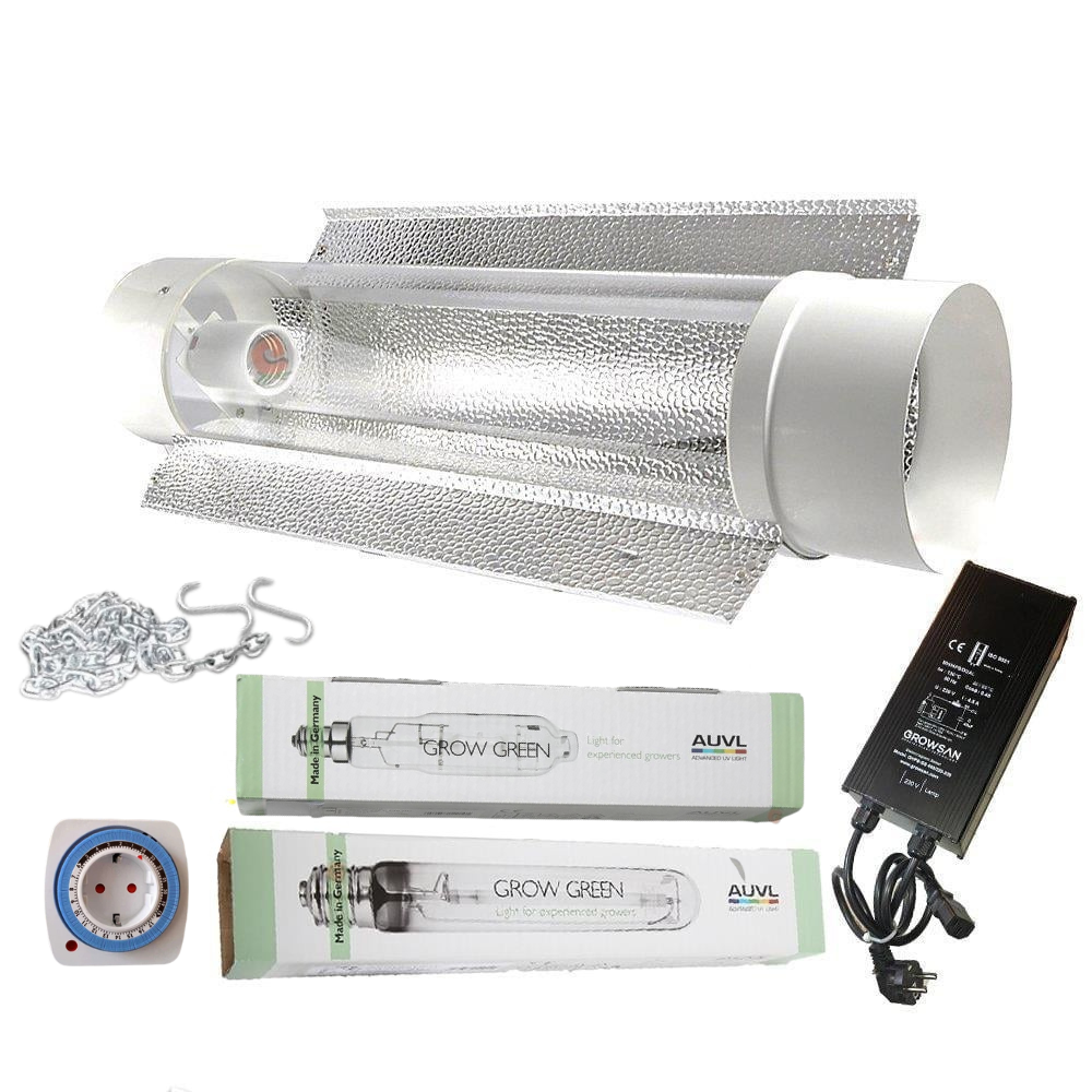 AUVL 1000w Grow/Bloom CoolTube Growsan Set