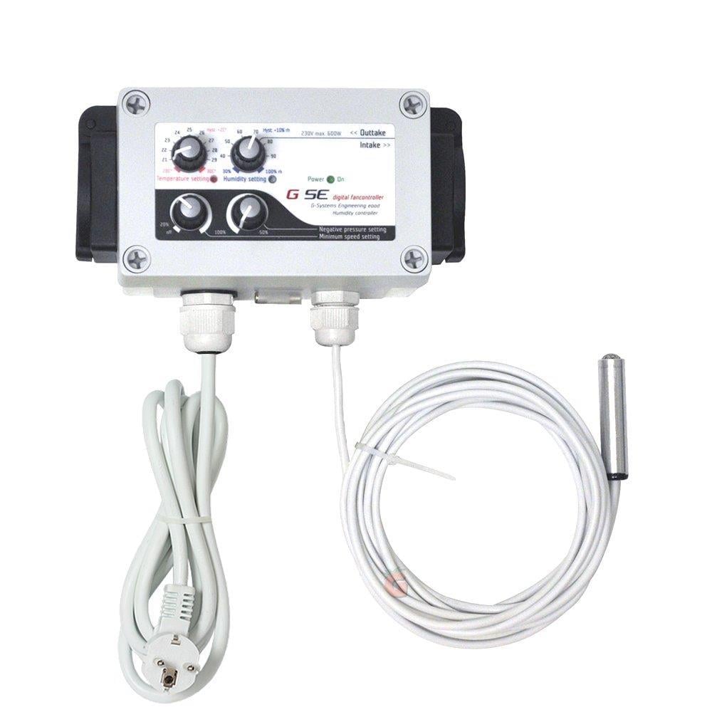 G-Systems Nem/Isı/Negatif Basınç Kontrolör 2 AMP