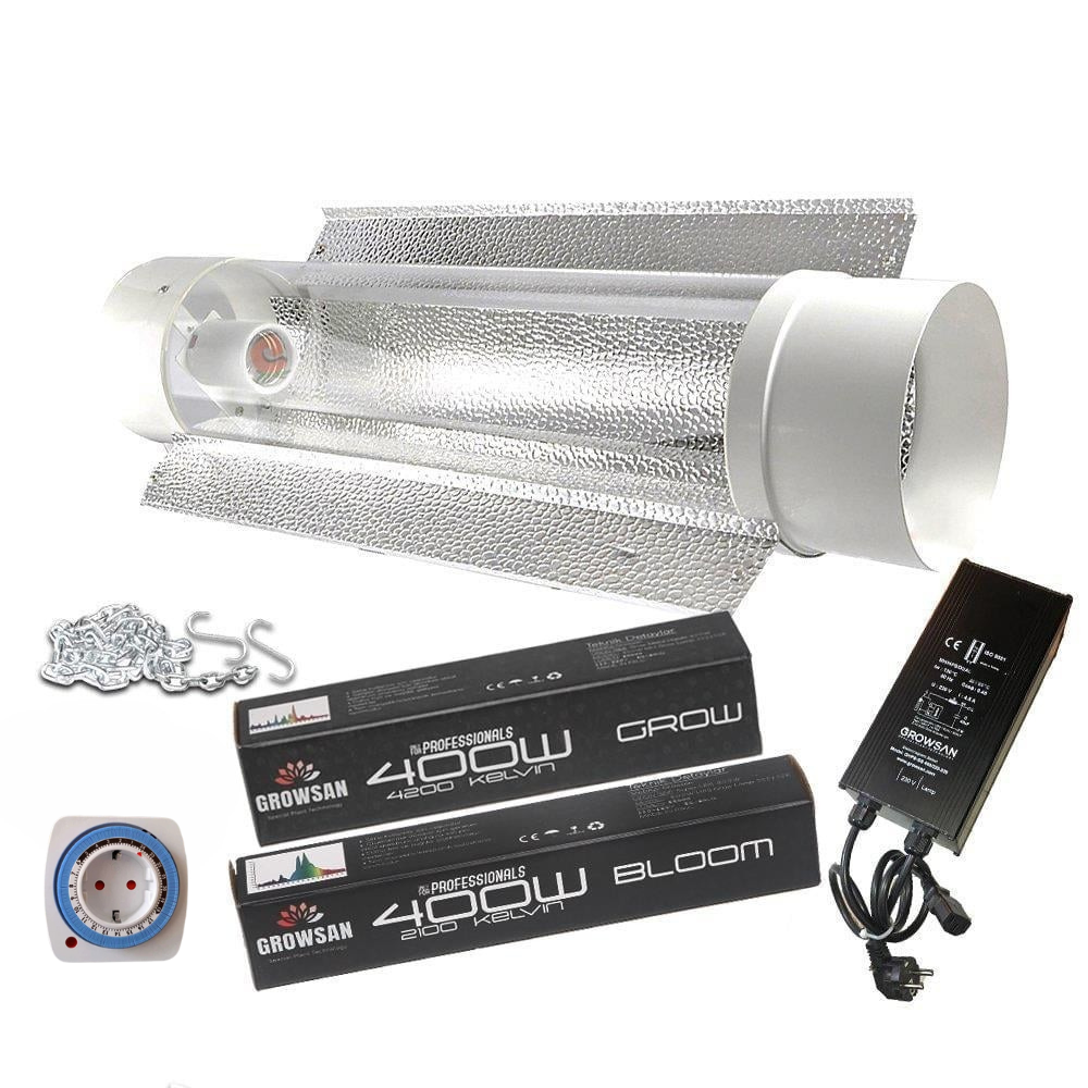Growsan 400w Grow/Bloom Growsan CoolTube Set