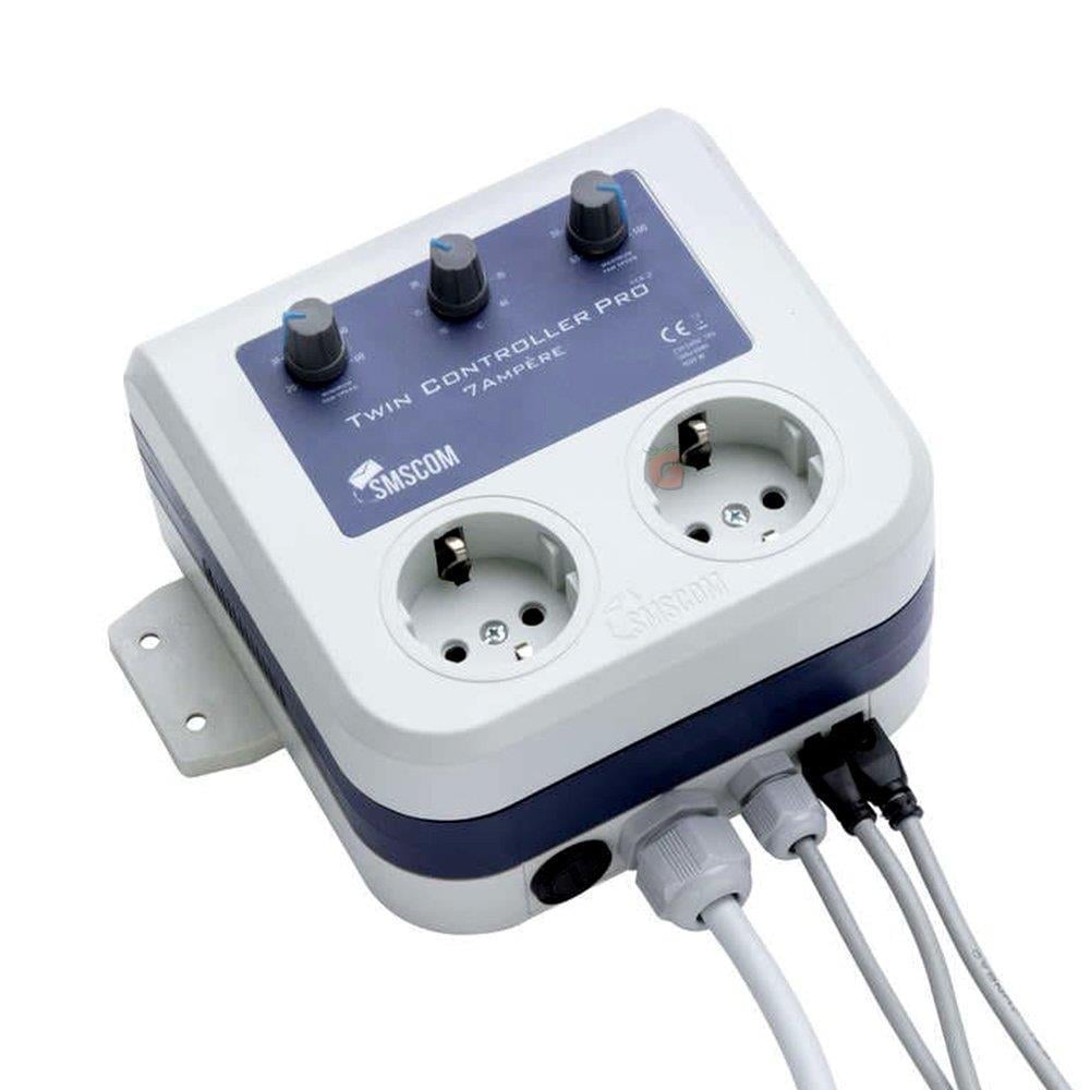 SMSCOM Twin Isı/Fan Kontrolör 7 Amp