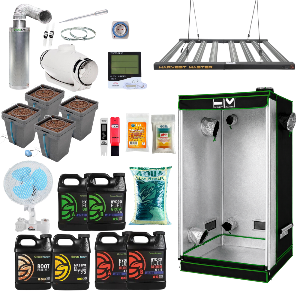 100x100x200 Water Farm Kabin Led Set