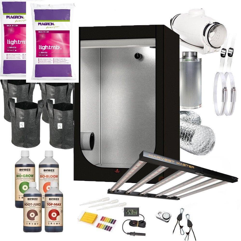 120x120x200 Hydro Shoot Kabin LED Set (Organik)