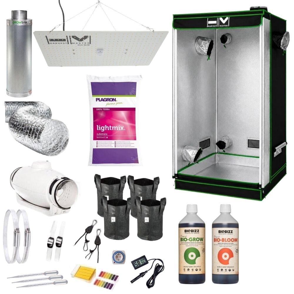 80x80x180 Harvest Master Kabin LED Set (Organik)