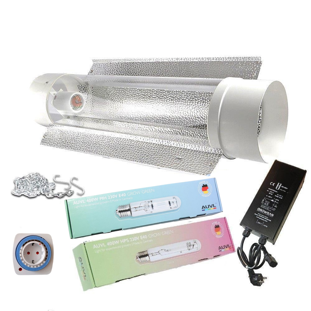AUVL 400w Grow/Bloom Growsan CoolTube Set