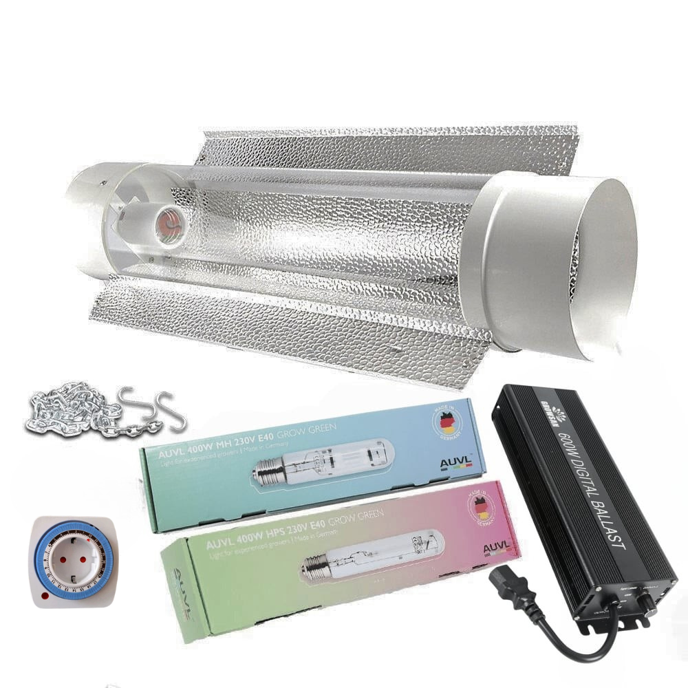 AUVL 400w Grow\Bloom Growsan Cooltube Set