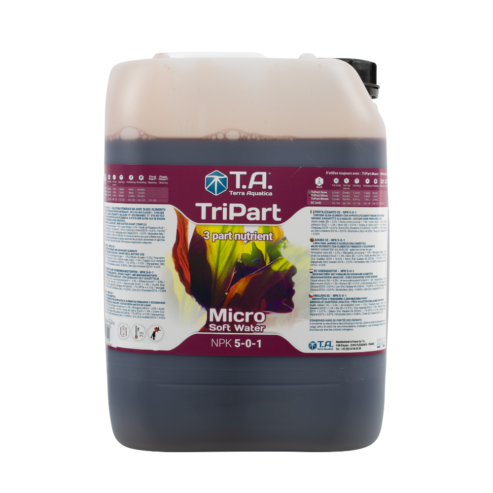 General Hydroponics FloraMicro Softwater 10 litre