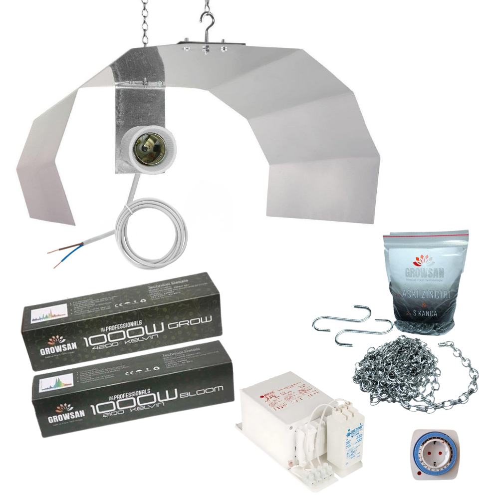 Growsan 1000w Grow/Bloom Set - Foton Balast