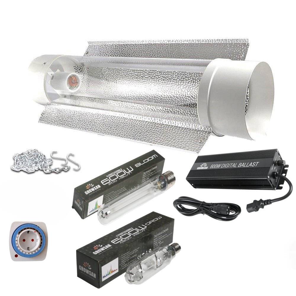 Growsan 600w Grow/CoolTube Growsan Set - Elektronik Balast