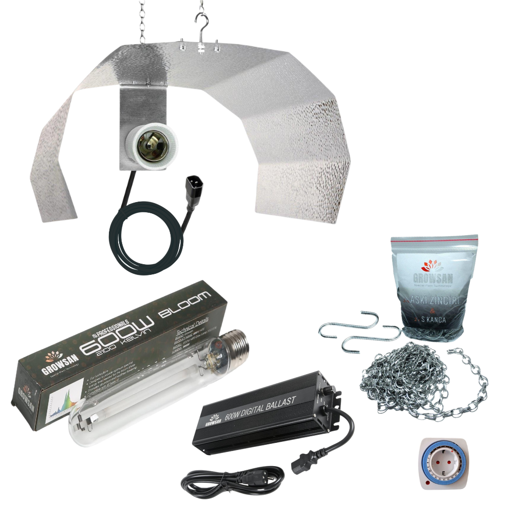 Growsan 600w SHP Set - Elektronik Balast