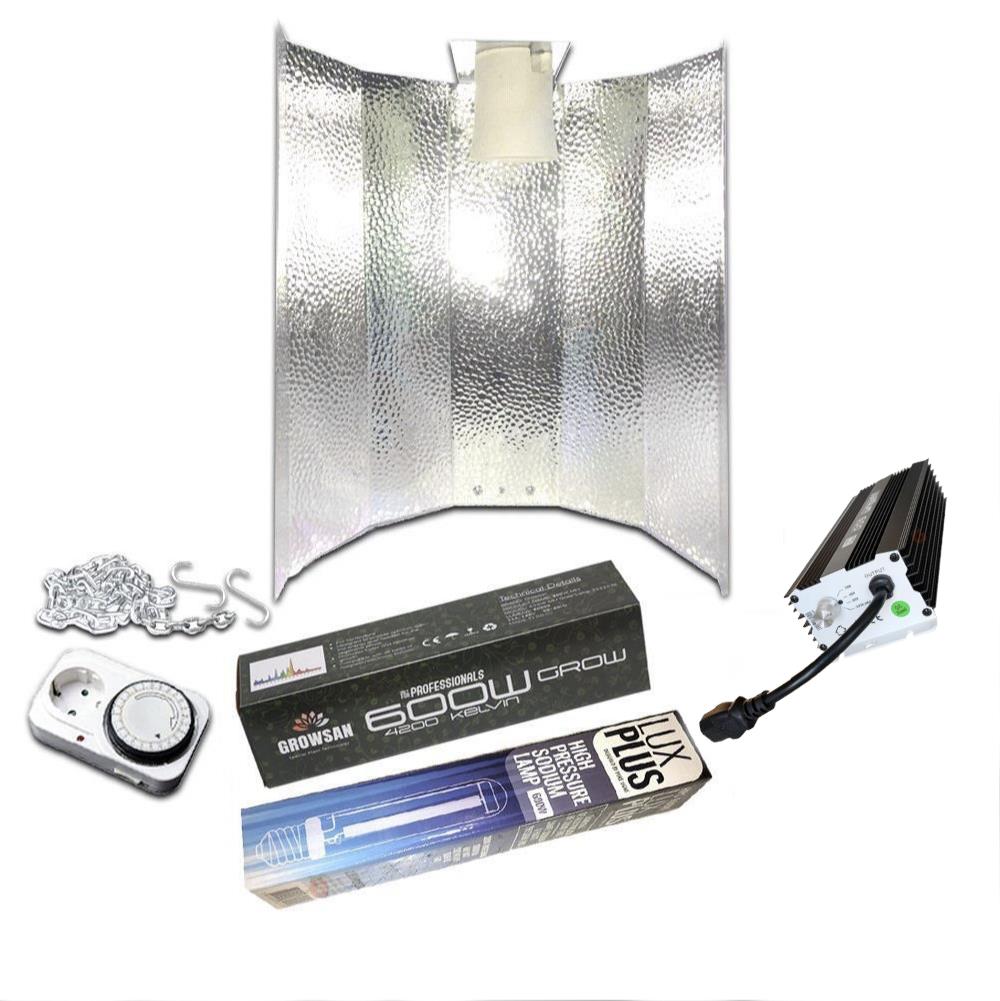 Lux Plus 600w Grow/Bloom Set - Wattium Elektronik Balast