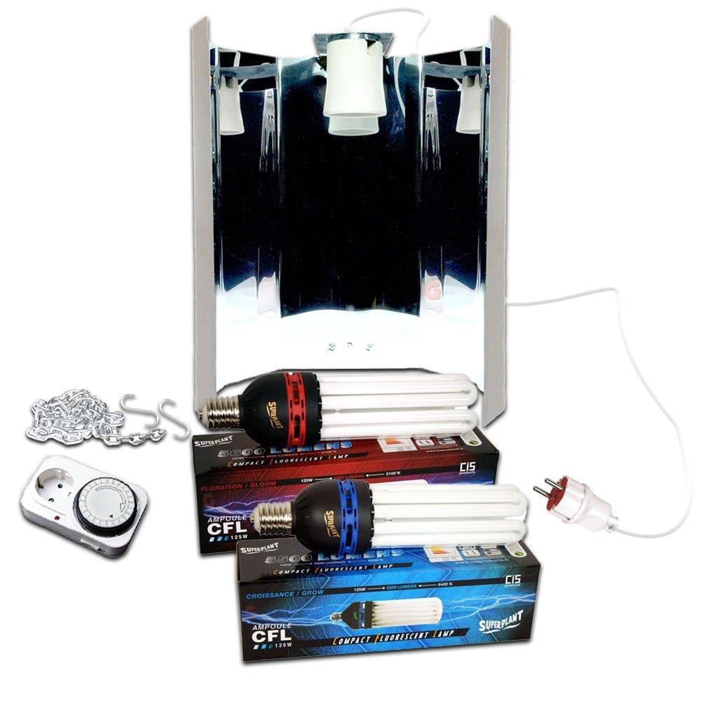 Pro Star 125W CFL Grow/Bloom Set
