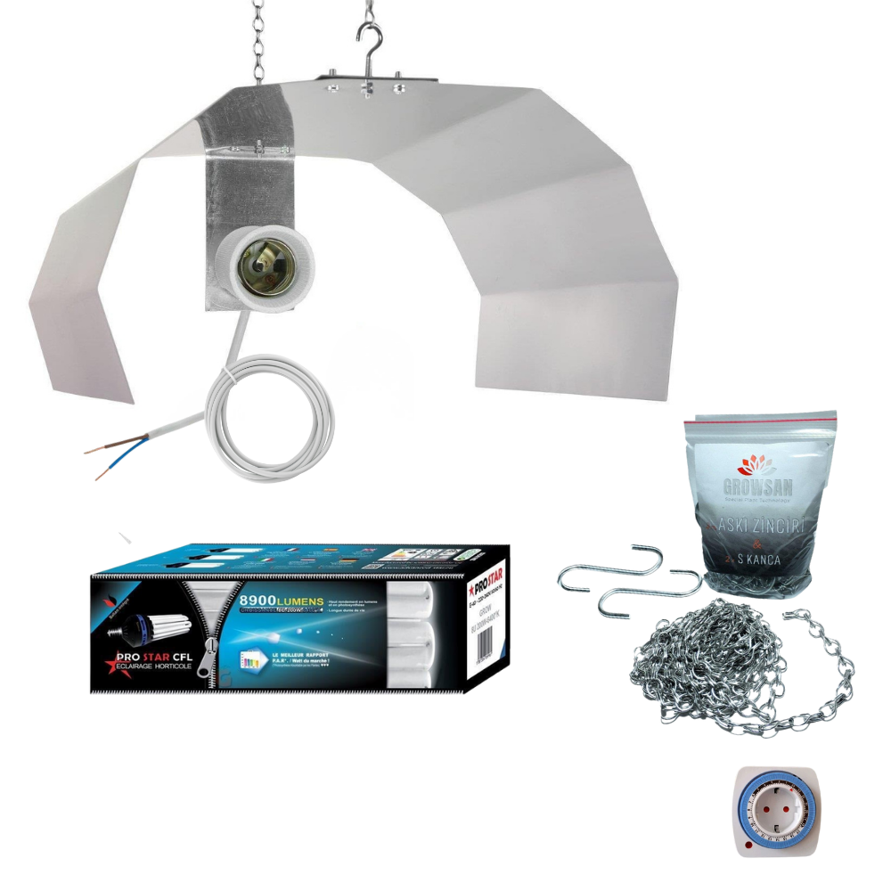 Pro Star 200w CFL Grow Set