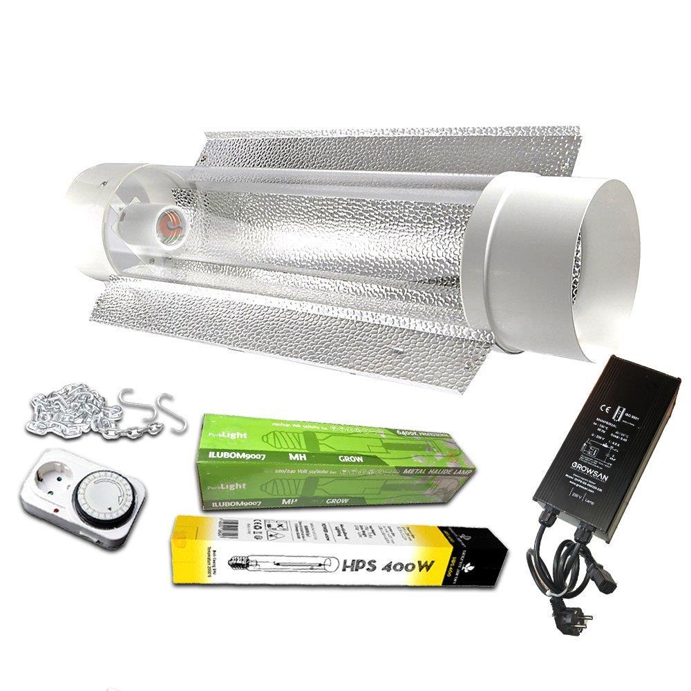 Secret Jardin 400w Grow/Bloom Growsan CoolTube Set