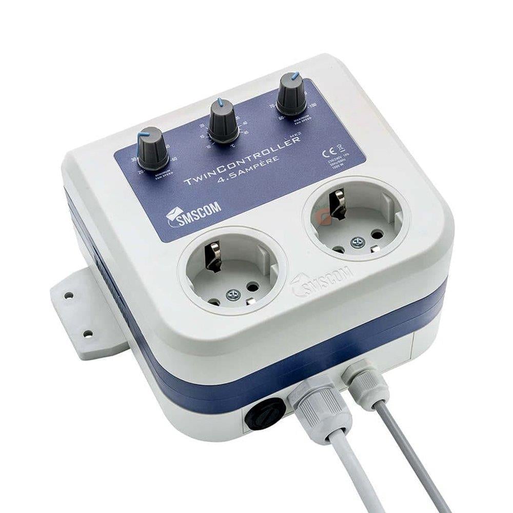 SMSCOM Twin Isı/Fan Kontrolör 4.5 Amp