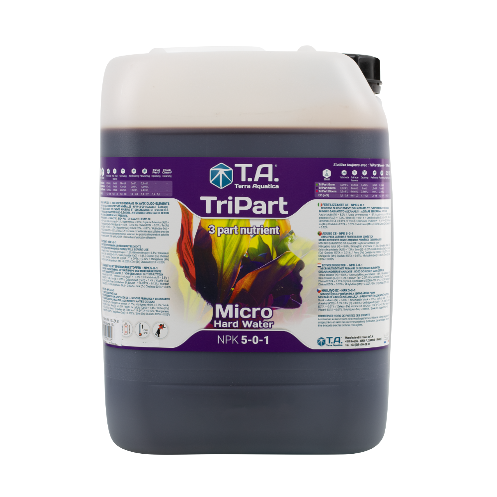 Terra Aquatica TriPart Micro Hardwater 10 Litre