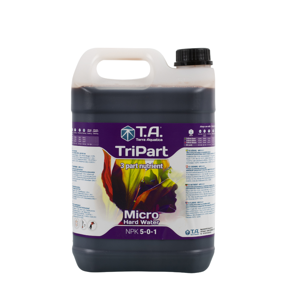 Terra Aquatica TriPart Micro Hardwater 5 Litre