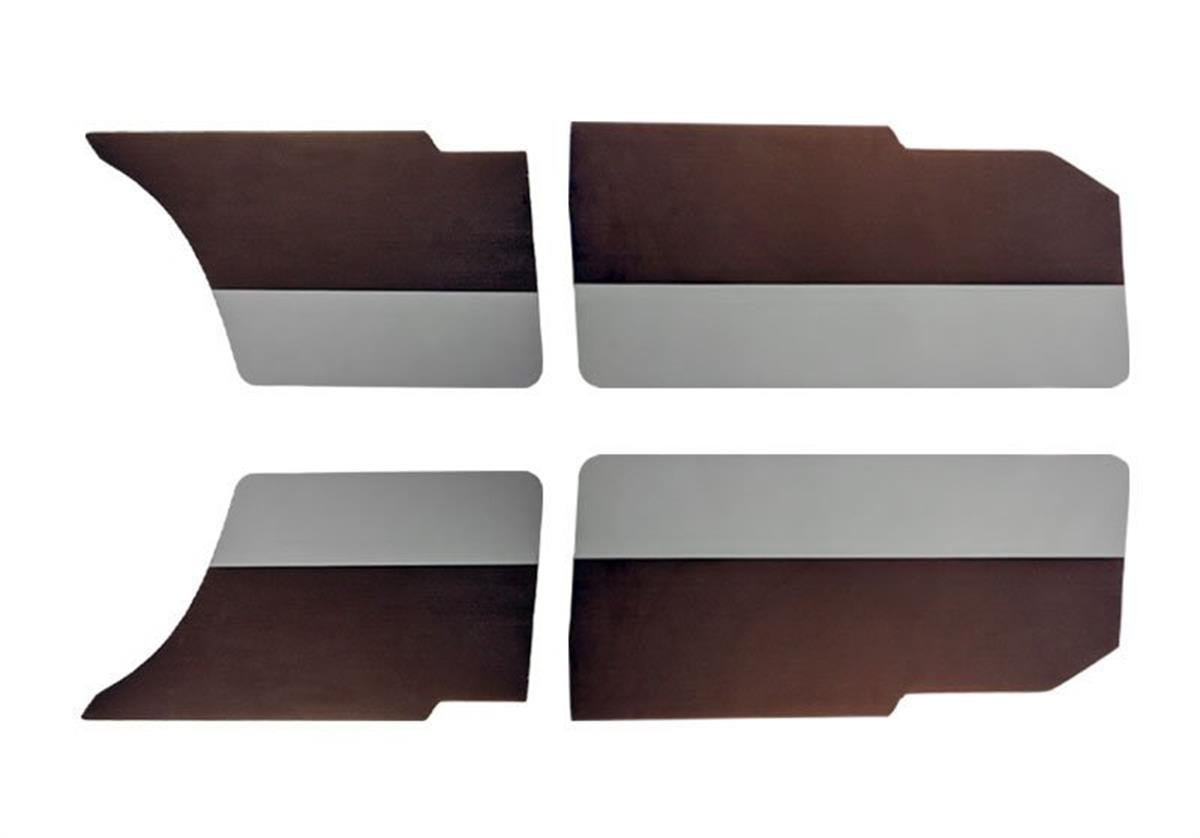 131 DOĞAN KAPI İÇ PANELLERİ YM DÜZ KUMAŞ KAHVE